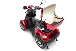Seniorenmobil P4000, Lithium-Akku, 25 km/h, 1000 Watt, Rot