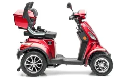 Seniorenmobil P4000, Lithium-Akku, 25 km/h, 1000 Watt, Rot