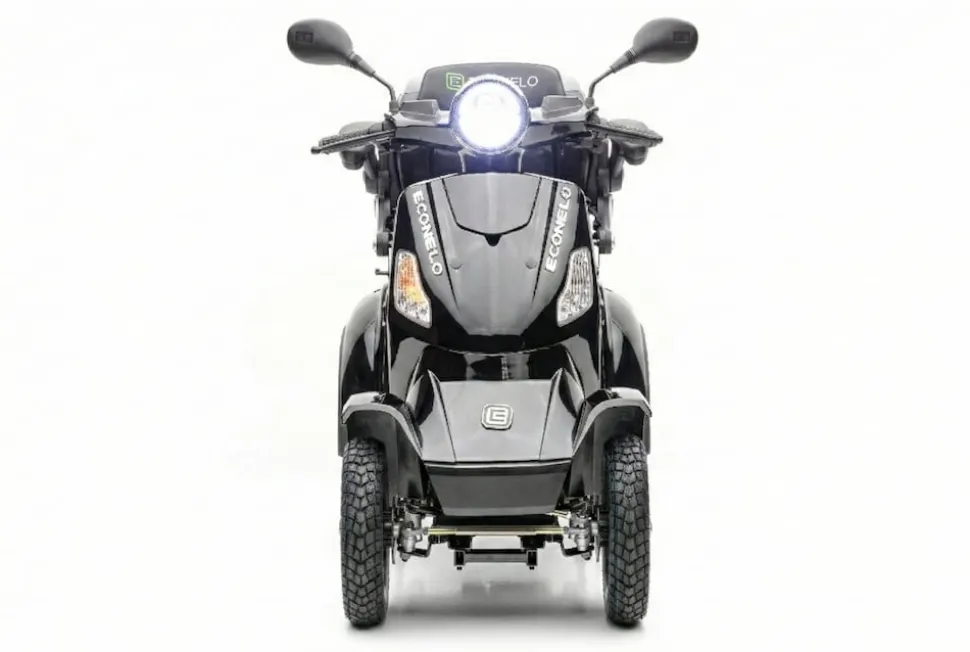 Seniorenmobil P4000, Lithium-Akku, 25 km/h, 1000 Watt, Schwarz