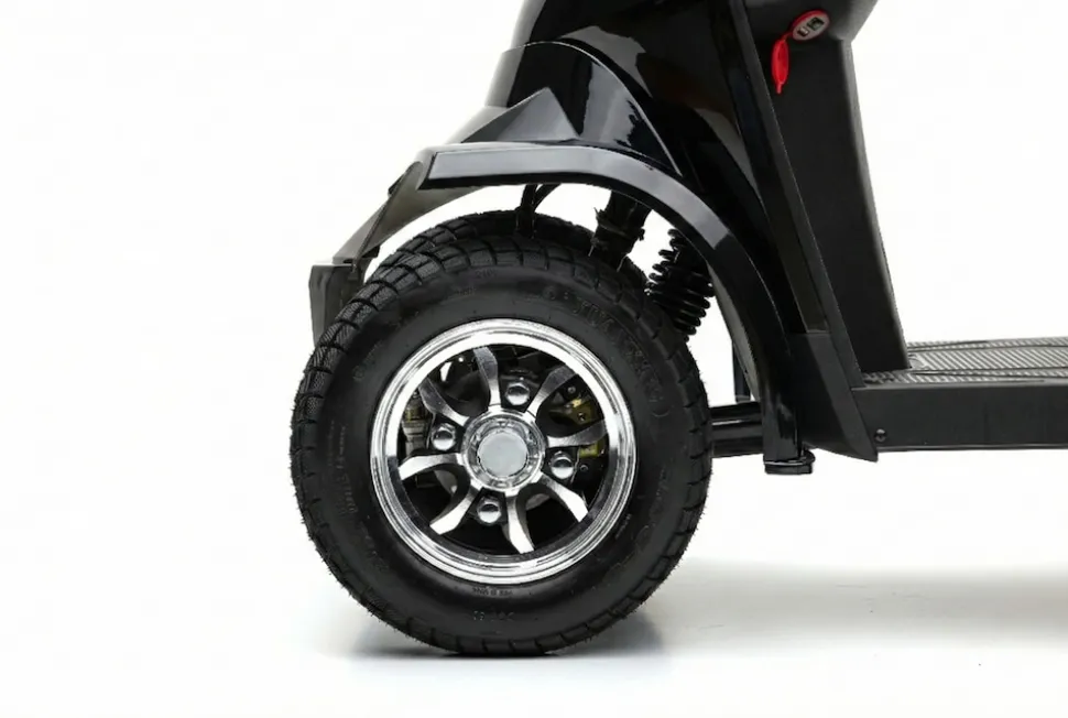Seniorenmobil P4000, Lithium-Akku, 25 km/h, 1000 Watt, Schwarz