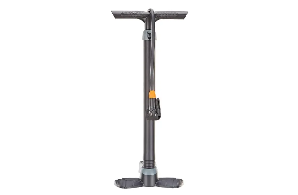 SKS Standpumpe "AIR CONTROL", für alle Ventilarten, 8 bar, mit Manometer, Kunststoff