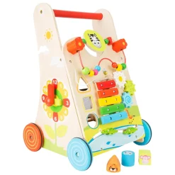 Smallfoot Lauflernwagen Blumenwiese 10606 Mehrfarbig Lauflernwagen