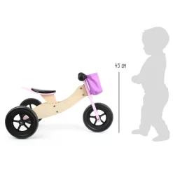Small Foot Laufrad und -dreirad Maxi rosa rosa Laufrad
