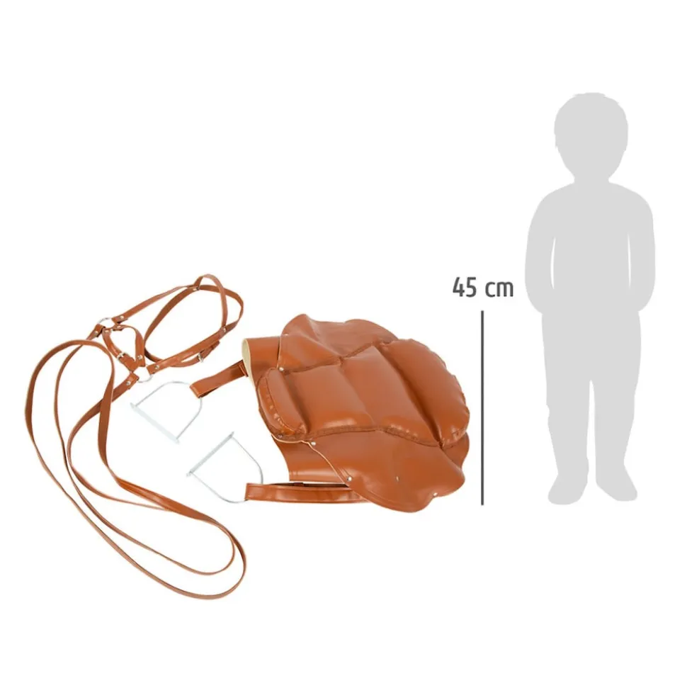 Small Foot Sattel und Zaumzeug-Set Holzpferd 11906 braun Outdoor-Spielzeug