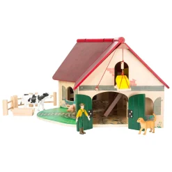 Smallfoot Woodfriends Bauernhof 11005 Mehrfarbig Kinderbauernhof