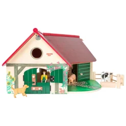 Smallfoot Woodfriends Bauernhof 11005 Mehrfarbig Kinderbauernhof