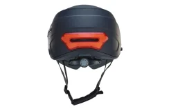 Smart Helm INMOLD, Full-HD Kamera, Bluetooth 4.0, Blinker, LED, Farbe: schwarz 55-58cm