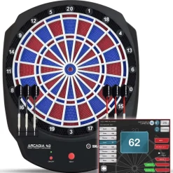 SMARTNESS ELEKTRONIK DARTBOARD ARCADIA 4.0, 2-LOCH ABSTAND