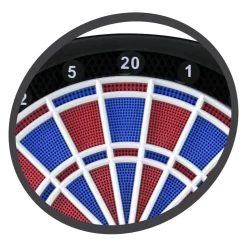 SMARTNESS ELEKTRONIK DARTBOARD ARCADIA 4.0, 2-LOCH ABSTAND