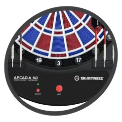 SMARTNESS ELEKTRONIK DARTBOARD ARCADIA 4.0, 2-LOCH ABSTAND