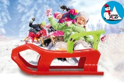 Snow Play Schlitten 90cm rot