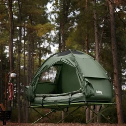 SoBuy Campingzelt mit 1 Tür Grün Funktional
