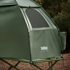 SoBuy Campingzelt mit 1 Tür Grün Funktional
