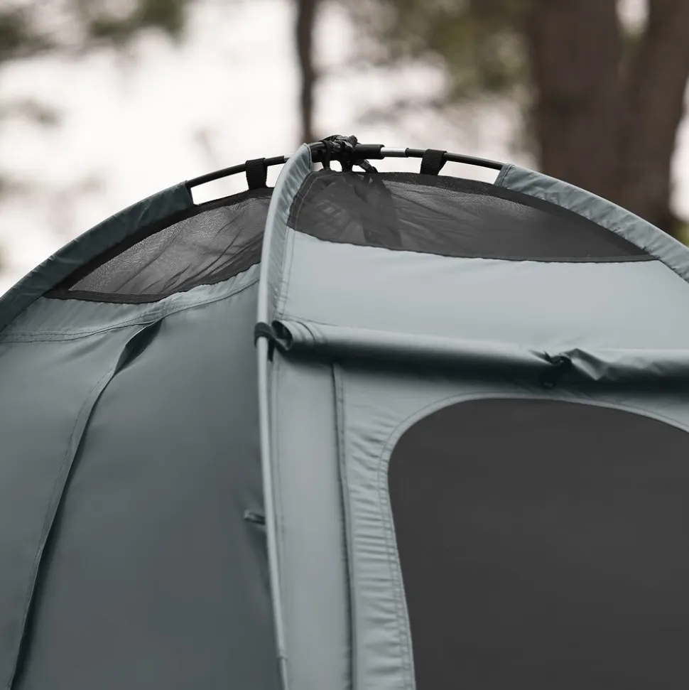 SoBuy Campingzelt mit 1 Tür Hellgrau Funktional