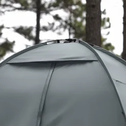 SoBuy Campingzelt mit 1 Tür Hellgrau 193x145x185cm Funktional