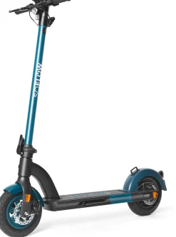 SOFLOW - SO4 pro E-Scooter 10,5 Ah, blk/grn, dt. Straßenzul.