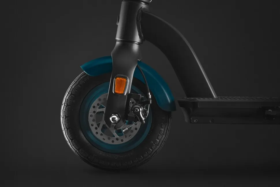 SOFLOW - SO4 pro E-Scooter 10,5 Ah, blk/grn, dt. Straßenzul.