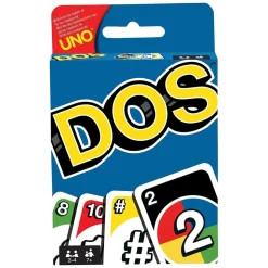 SPAR-SET 169882 - Mattel - 4er Set Kartenspiele: UNO, Skip Bo, Phase 10 und DOS