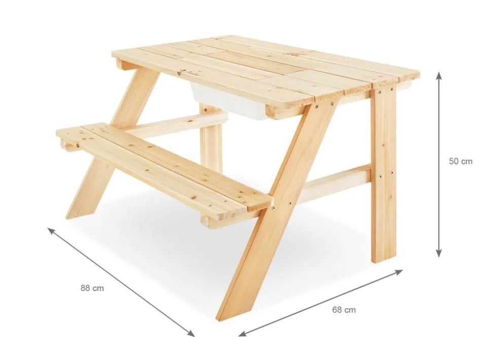 Spieltisch „Knut", natur