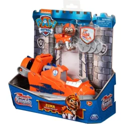 Spin Master 6063589 (20135922) - Paw Patrol - Rescue Knights - Zuma mit Deluxefahrzeug