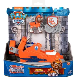 Spin Master 6063589 (20135922) - Paw Patrol - Rescue Knights - Zuma mit Deluxefahrzeug