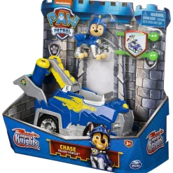 Spin Master 6063584 (20135917) - Paw Patrol - Rescue Knights - Chase mit Deluxe Fahrzeug
