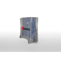 Sponeta Outdoor Tischtennisplatte mit Schlägerset und Abdeckhülle blau