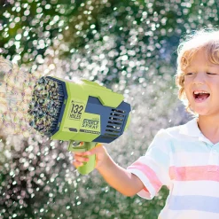 Starlyf® Seifenblasen Pistole mit Akku - Seifenblasenmaschine Bubble Spray