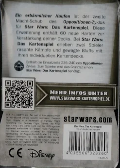 Star Wars Kartenspiel LCG | Ein erbärmlicher Haufen / Oppositions-Zyklus 2