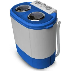 Steinborg Mini-Waschmaschine Camping 3kg Schleuderfunktion 2 Kammern