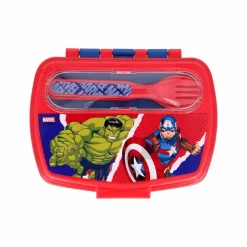 Stor Lunchset Avengers Comic Heroes 3er Set