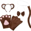 tectake® Accessoires-Set Affe