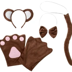 tectake® Accessoires-Set Affe