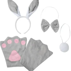 tectake® Accessoires-Set Hase