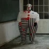 tectake® Aufblasbares Kostüm Horror-Clown