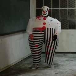 tectake® Aufblasbares Kostüm Horror-Clown