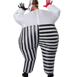 tectake® Aufblasbares Kostüm Horror-Clown