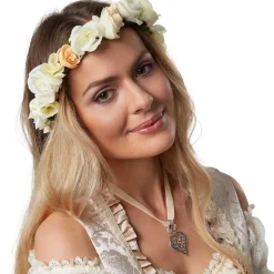 tectake® Blumenkranz Almrausch