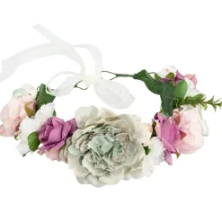 tectake® Blumenkranz Sommerwiese
