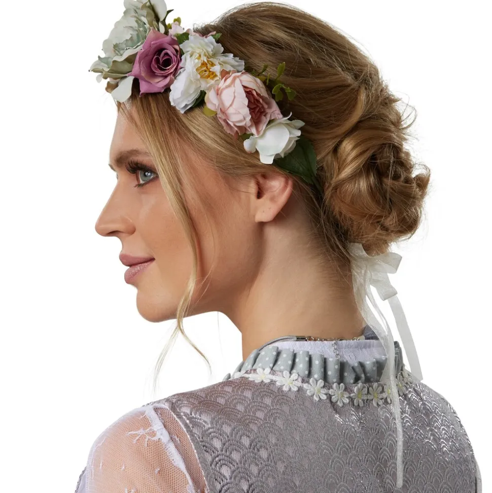 tectake® Blumenkranz Sommerwiese