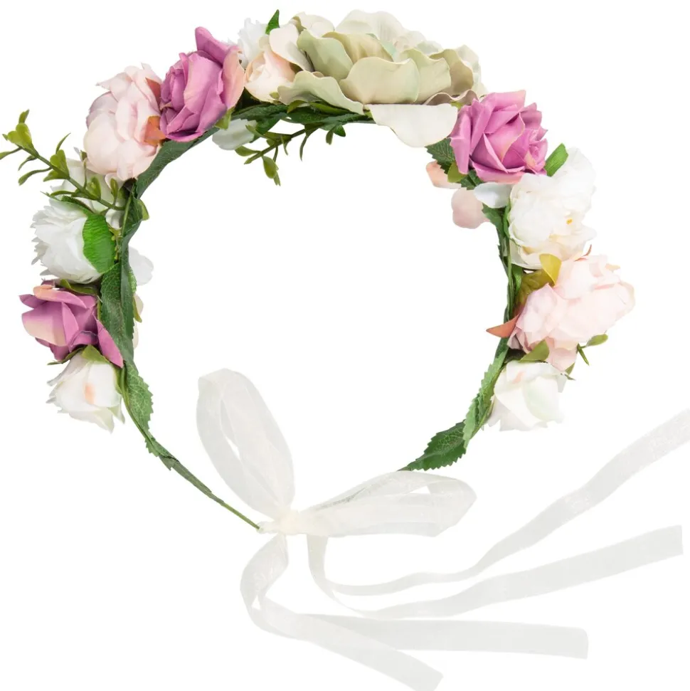 tectake® Blumenkranz Sommerwiese