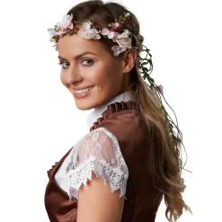 tectake® Blumenkranz Wiesenglück
