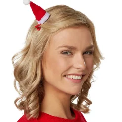 tectake® 2er Set Haarklammern Weihnachtsmützen