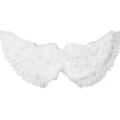 tectake® Flauschige Engelsflügel 77 x 37 cm