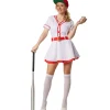 tectake® Frauenkostüm Baseball