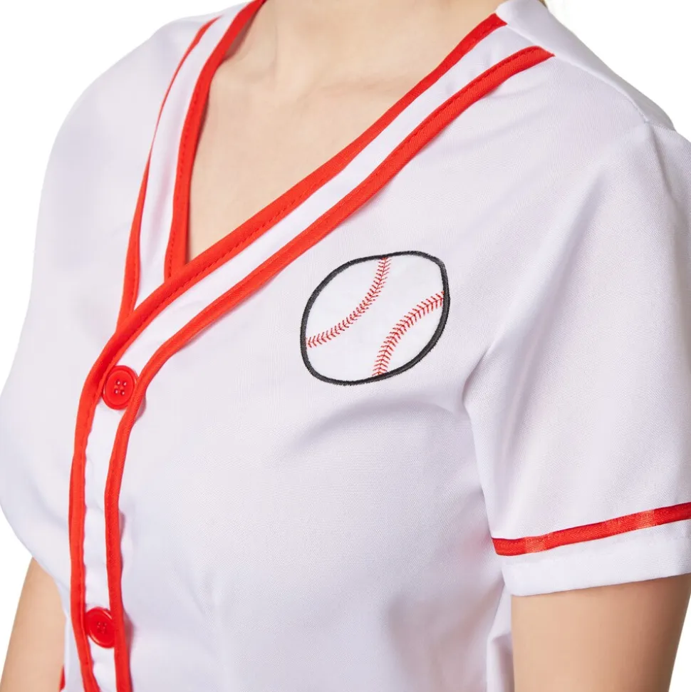 tectake® Frauenkostüm Baseball