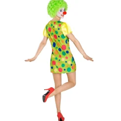 tectake® Frauenkostüm Clown Jekaterina