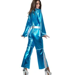 tectake® Frauenkostüm Disco Starlet