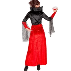 tectake® Frauenkostüm Gothic Vampirkleid