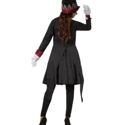 tectake® Frauenkostüm Gruselige Skull Lady